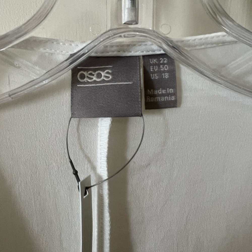 ASOS CURVE white blouse - Picture 5 of 5